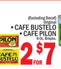 C Town CAFE BUSTELO, CAFE PILON offer