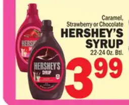 C Town HERSHEY'S SYRUP offer