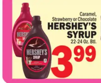 C Town HERSHEY'S SYRUP offer