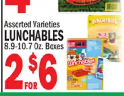 C Town LUNCHABLES offer