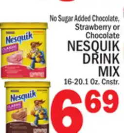 C Town NESQUIK DRINK MIX offer
