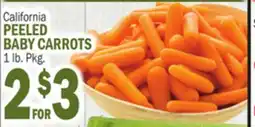 C Town PEELED BABY CARROTS offer