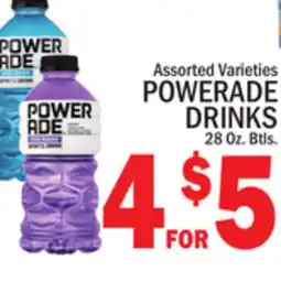 C Town POWERADE DRINKS offer