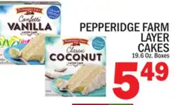 C Town PEPPERIDGE FARM LAYER CAKES offer