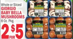 C Town GIORGIO BABY BELLA MUSHROOMS offer