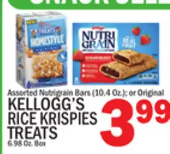C Town KELLOGG'S RICE KRISPIES TREATS offer