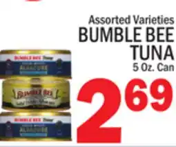 C Town BUMBLE BEE TUNA offer