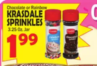 Bravo Supermarkets KRASDALE SPRINKLES offer