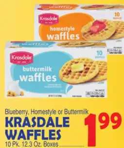 Bravo Supermarkets KRASDALE WAFFLES offer