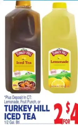 Bravo Supermarkets TURKEY HILL ICED TEA offer