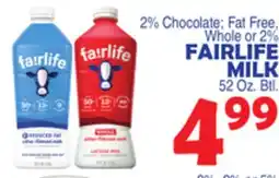 Bravo Supermarkets FAIRLIFE MILK offer