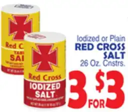 Bravo Supermarkets RED CROSS SALT offer