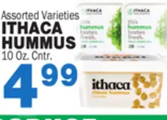 Bravo Supermarkets ITHACA HUMMUS offer