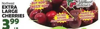 Bravo Supermarkets EXTRA LARGE CHERRIES offer