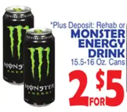 Bravo Supermarkets MONSTER ENERGY DRINK offer