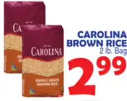 Bravo Supermarkets CAROLINA BROWN RICE offer