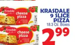 Bravo Supermarkets KRASDALE 9 SLICE PIZZA offer