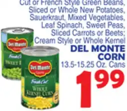 Bravo Supermarkets DEL MONTE CORN offer