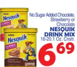 Bravo Supermarkets NESQUIK DRINK MIX offer