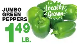 Bravo Supermarkets JUMBO GREEN PEPPERS offer