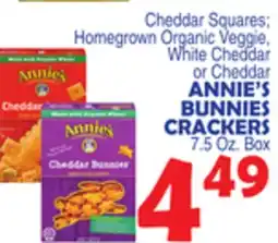 Bravo Supermarkets ANNIE'S BUNNIES CRACKERS offer