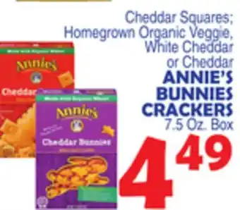 Bravo Supermarkets ANNIE'S BUNNIES CRACKERS offer