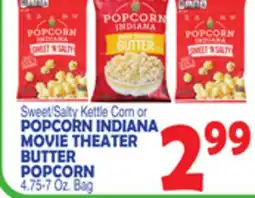 Bravo Supermarkets POPCORN INDIANA MOVIE THEATER BUTTER POPCORN offer