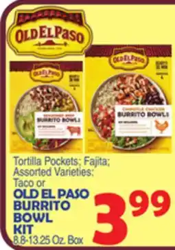 Bravo Supermarkets OLD EL PASO BURRITO BURRITO BOWL KIT offer