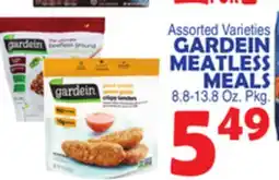 Bravo Supermarkets GARDEIN MEATLESS MEALS offer