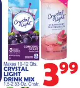 Bravo Supermarkets CRYSTAL LIGHT DRINK MIX offer