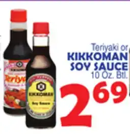 Bravo Supermarkets KIKKOMAN SOY SAUCE offer