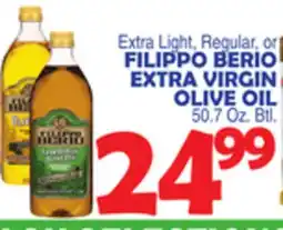Bravo Supermarkets FILIPPO BERIO EXTRA VIRGIN OLIVE OIL offer