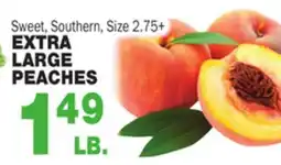 Bravo Supermarkets EXTRA LARGE PEACHES offer