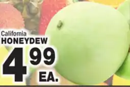 Bravo Supermarkets California HONEYDEW offer