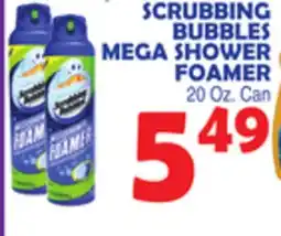 Bravo Supermarkets SCRUBBING BUBBLES MEGA SHOWER FOAMER offer