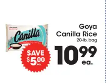 Price Rite Goya Canilla Rice offer