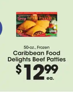 Price Rite Caribbean Food Delights Beef Patties offer
