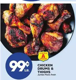 Price Rite Chicken Drums & Thighs offer