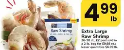 ACME Extra Large Raw Shrimp offer
