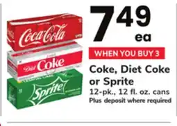 ACME Coke, Diet Coke or Sprite offer