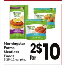 ACME Morningstar Farms Meatless Foods offer