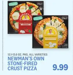 Kings Food Markets NEWMAN'S OWN STONE-FIRED CRUST PIZZA offer