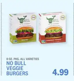 Kings Food Markets NO BULL VEGGIE BURGERS offer