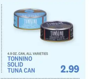 Kings Food Markets TONNINO SOLID TUNA CAN offer