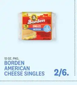 Kings Food Markets BORDEN AMERICAN CHEESE SINGLES offer