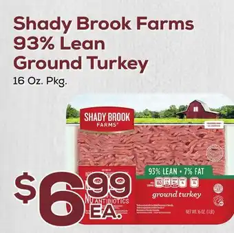 DeCicco & Sons Shady Brook Farms 93% Lean Ground Turkey offer