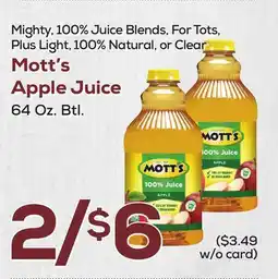 DeCicco & Sons Mott's Apple Juice offer