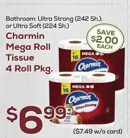 DeCicco & Sons Charmin Mega Roll Tissue offer