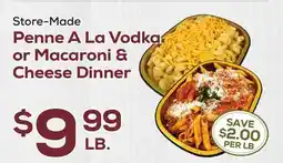 DeCicco & Sons Penne A La Vodka or Macaroni & Cheese Dinner offer