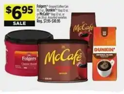 Dollar General Folgers Ground Coffee Can offer